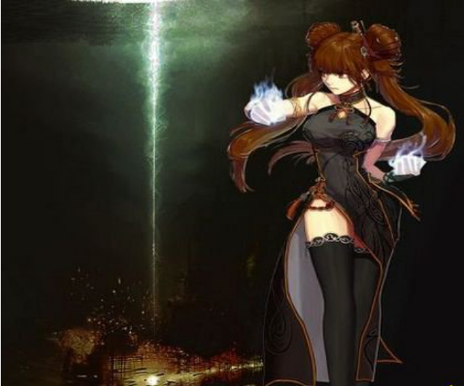 DNF女气功,激光炮,激光炮灰色