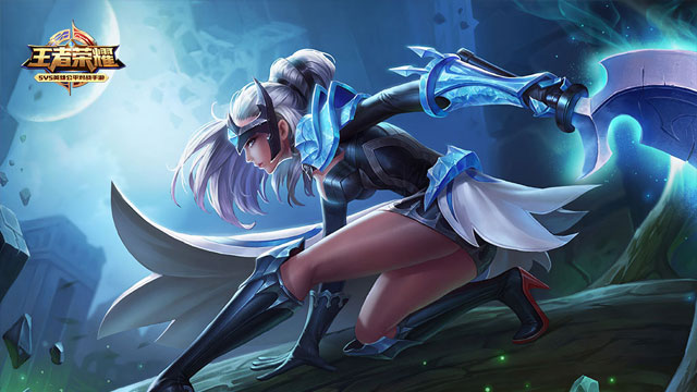 王者荣耀,露娜模型,露娜技能优化