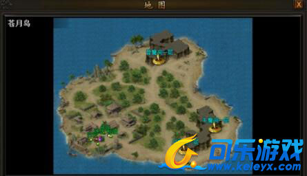 传奇霸业,苍月岛