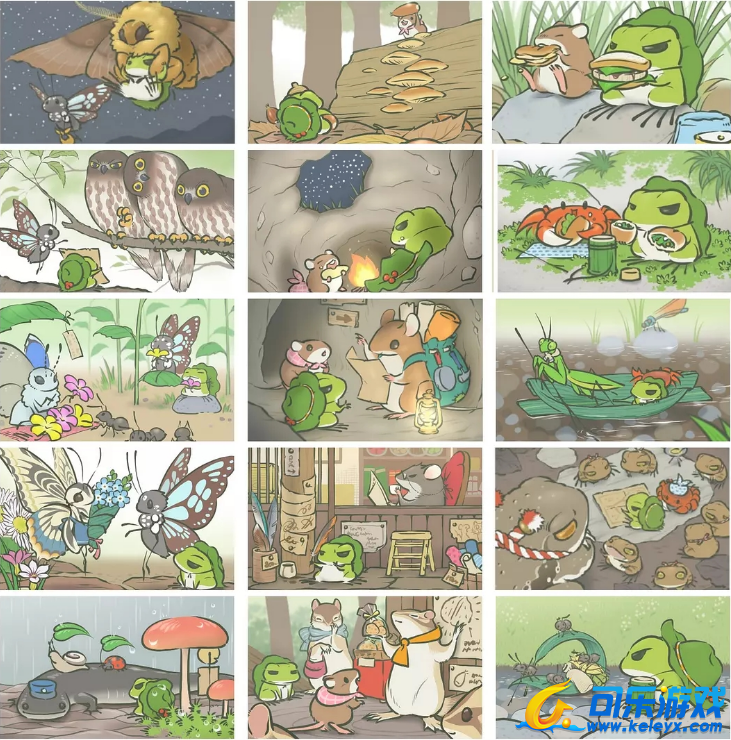 旅行青蛙,稀有明信片