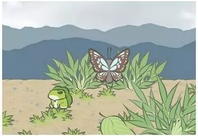 旅行青蛙,稀有明信片