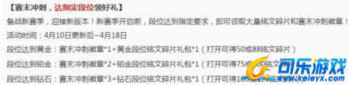 王者荣耀,S11赛季