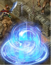 蓝月传奇,衣服材料