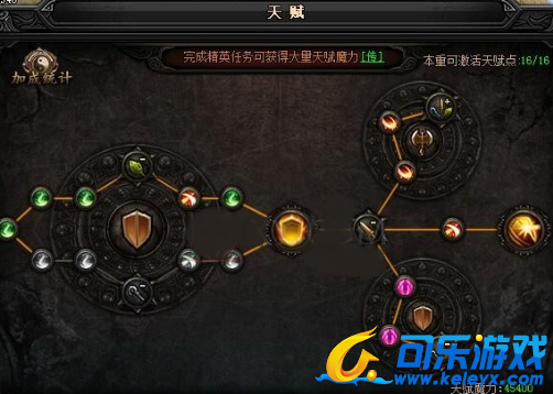 蓝月传奇法师,法师天赋第一重加点