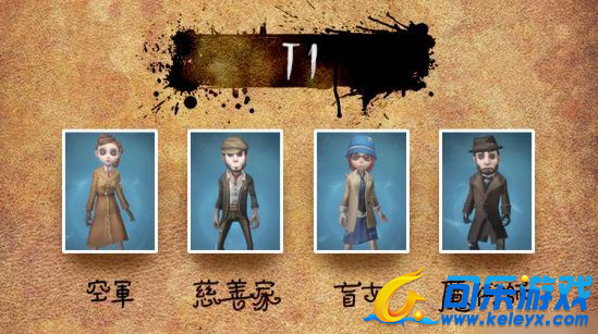 第五人格,求生者角色