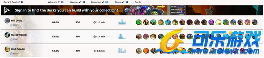 可乐游戏,炉石传说